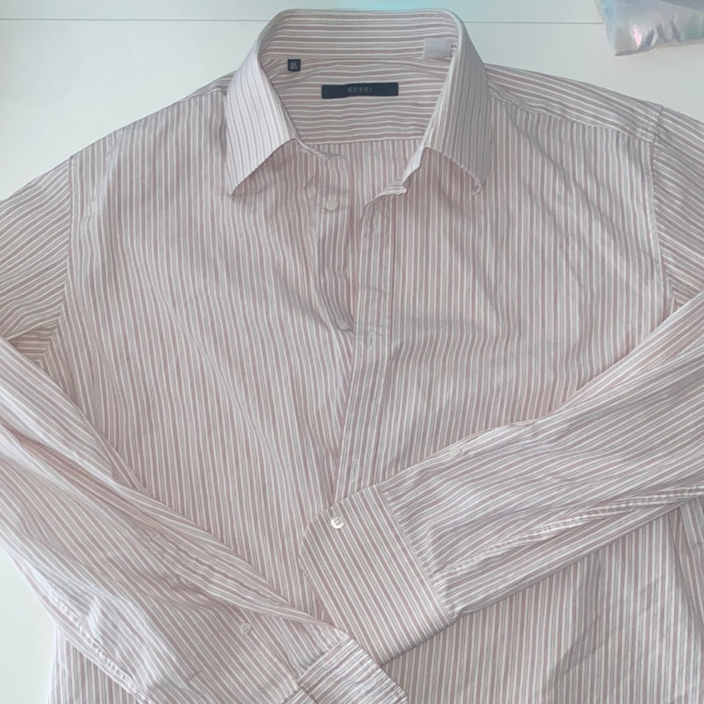 Mens gucci button down shirt